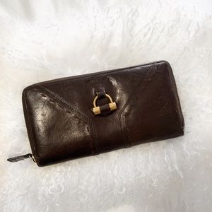 YSL Yves Saint Laurent Vintage Leather Wallet